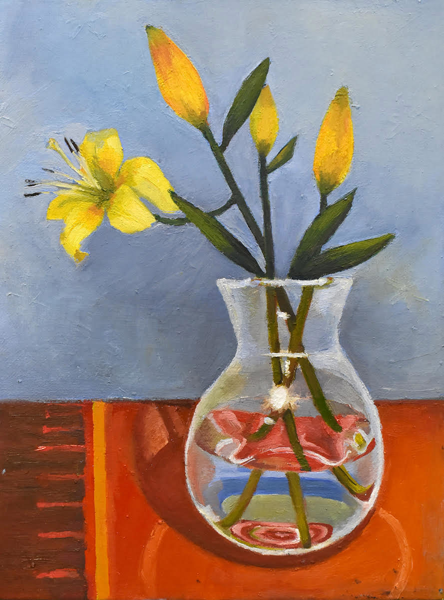 Lilies in a Vase